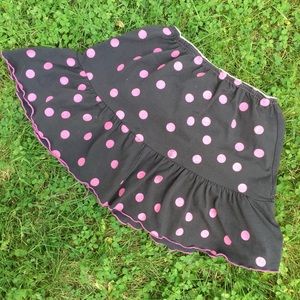 UO Pink Polka Dot Skirt